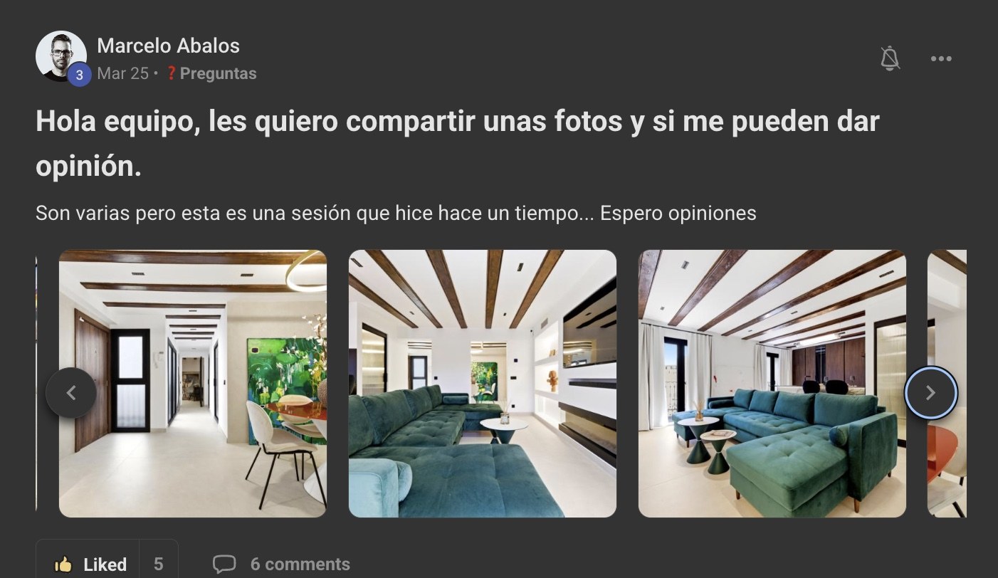 Sesión de interiores de Marcelo Abalos